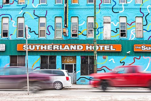 MIKAELA MACKENZIE / WINNIPEG FREE PRESS

The Sutherland Hotel in Winnipeg on Monday, March 29, 2021.  For --- story.

Winnipeg Free Press 2021