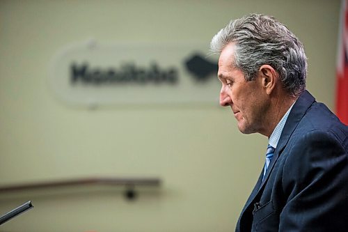 MIKAELA MACKENZIE / WINNIPEG FREE PRESS

Premier Brian Pallister speaks to the media about wait times in Winnipeg on Wednesday, March 31, 2021. For Carol Sanders story.

Winnipeg Free Press 2021