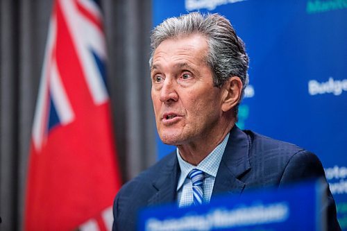 MIKAELA MACKENZIE / WINNIPEG FREE PRESS

Premier Brian Pallister speaks to the media about wait times in Winnipeg on Wednesday, March 31, 2021. For Carol Sanders story.

Winnipeg Free Press 2021