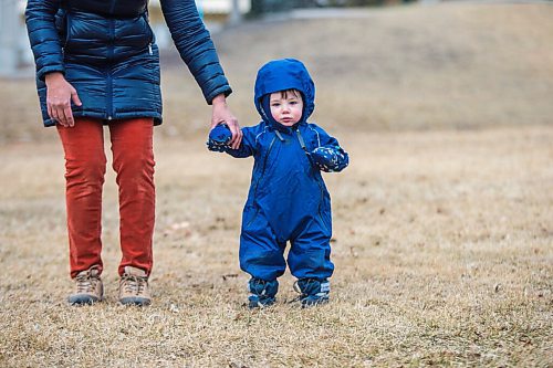 MIKAELA MACKENZIE / WINNIPEG FREE PRESS

Theo Requeima, one, practices walking with his grandma, Maria Requeima, at The Forks in Winnipeg on Friday, April 2, 2021. Standup.

Winnipeg Free Press 2021