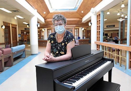 RUTH BONNEVILLE / WINNIPEG FREE PRESS 

LOCAL- care homes feature

Michele Barr, spiritual coordinator at Fred Douglas Lodge.  

Photo of Barr who is, also, a musician.  She  loves to move her piano around to different places in the centre to play music for the residences and staff to lift their spirits.  

Feature on how Michele Barr, spiritul coordinator at Fred Douglas Lodge, who has worked hard for months to keep the morale up and spirits lifted by having individual religious talks with residences, playing music and facilitating zoom visits during the pandemic.  

Rollason feature on care homes.


April 07  2021