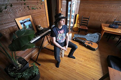 RUTH BONNEVILLE / WINNIPEG FREE PRESS 

ENT - Castle Macfarlane

Portraits of  Matt Macfarlane, who performs as Castle Macfarlane, at his home.  

Macfarlane, is a local solo musician who has just released his first full-length album, Cosmic Wine, which was recorded during the pandemic. 

Eva Wasney story. 


April 8th,  2021