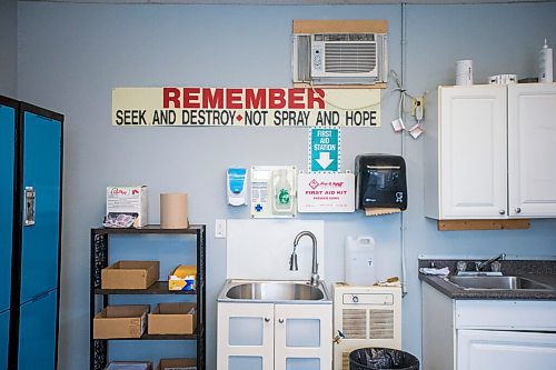 MIKAELA MACKENZIE / WINNIPEG FREE PRESS


The staff room at Poulin's Pest Control in Winnipeg on Thursday, April 15, 2021. For Dave Sanderson story.
Winnipeg Free Press 2020.