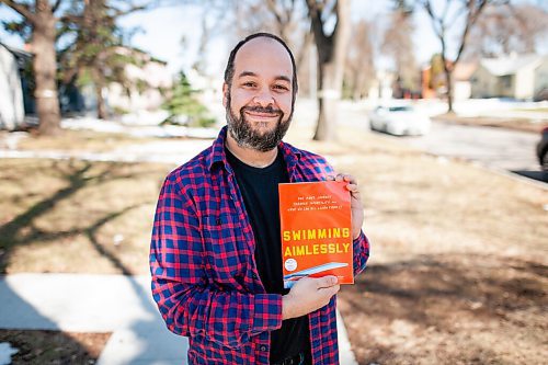 Daniel Crump / Winnipeg Free Press. Jon Waldman is putting out a book about male infertility called Swimming Aimlessly. April 17, 2021.