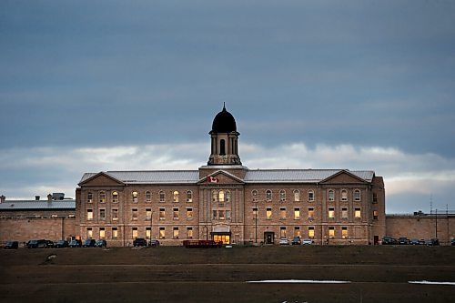 JOHN WOODS / WINNIPEG FREE PRESS
Stony Mountain Penitentiary photographed Monday, April 19, 2021. The federal jail in rural Manitoba is rated as one of the most dangerous in the country.

Reporter: Thorpe
