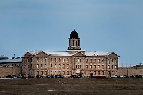 JOHN WOODS / WINNIPEG FREE PRESS
Stony Mountain Penitentiary photographed Monday, April 19, 2021. The federal jail in rural Manitoba is rated as one of the most dangerous in the country.

Reporter: Thorpe