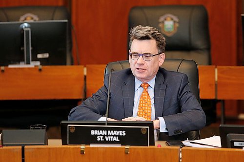 JOHN WOODS / WINNIPEG FREE PRESS
City councillor Brian Mayes speaks at Executive Policy Committee (EPC) at city hall in Winnipeg Wednesday, April 21, 2021. 

Reporter: ?