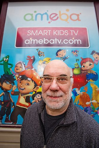 MIKE DEAL / WINNIPEG FREE PRESS
Tony Havelka is president of Ameba TV, a children's streaming service based in Winnipeg. 
See Alan Small story
210426 - Monday, April 26, 2021.