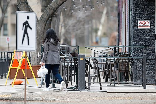 JOHN WOODS / WINNIPEG FREE PRESS
The patio at Bar Italia in Winnipeg Monday, April 26, 2021. 

Reporter: Abas