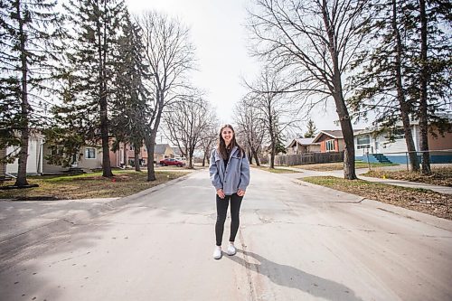 MIKAELA MACKENZIE / WINNIPEG FREE PRESS

Amber Steinke, who lives in one of the new high priority neighbourhoods (and therefore eligible for the vaccine well before she expected to be), poses for a portrait in Winnipeg on Wednesday, April 28, 2021. For Malak story.
Winnipeg Free Press 2020.