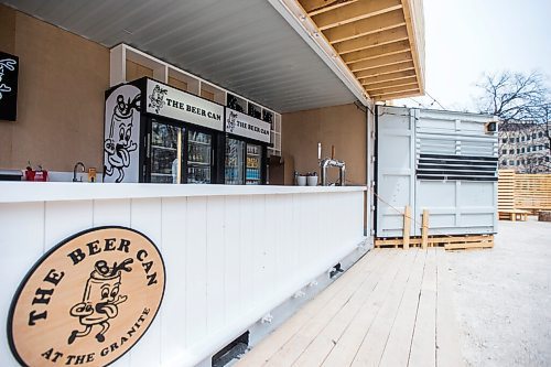 MIKAELA MACKENZIE / WINNIPEG FREE PRESS

The Beer Can beside the Granite Curling Club, which will be opening tomorrow, in Winnipeg on Friday, April 30, 2021. Standup.
Winnipeg Free Press 2020.