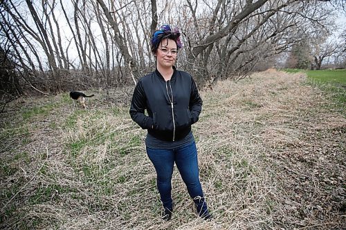 JOHN WOODS / WINNIPEG FREE PRESS
Monica Audette, a recent midwifery graduate, walks in her backyard in Ile des Chenes Monday, May 3, 2021. Audette says that the demand for midwives is huge especially now when women want to have home births and avoid hospitals during COVID-19.

Reporter: Sanders