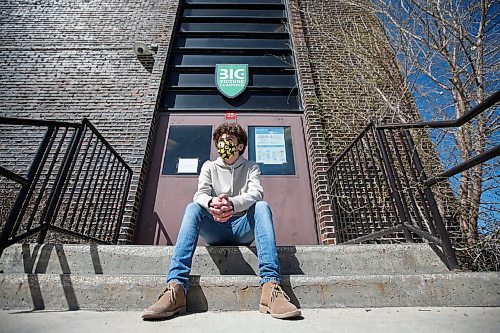 JOHN WOODS / WINNIPEG FREE PRESS
Maples MET school student Zachary Ireland is photographed outside the school on Jefferson in Winnipeg Monday, May 10, 2021. 

Reporter: Abas