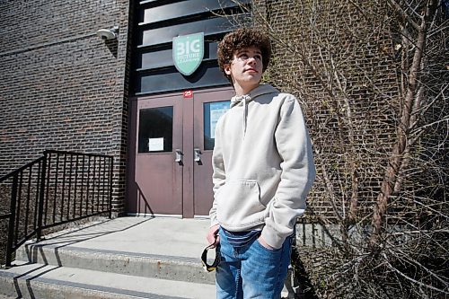 JOHN WOODS / WINNIPEG FREE PRESS
Maples MET school student Zachary Ireland is photographed outside the school on Jefferson in Winnipeg Monday, May 10, 2021. 

Reporter: Abas