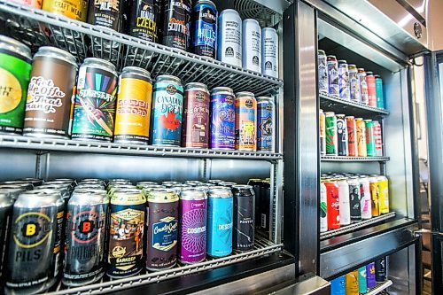 MIKAELA MACKENZIE / WINNIPEG FREE PRESS

The Salisbury House beer fridge at the Pembina and Stafford location, which has the world's largest selection of Manitoba craft beer, in Winnipeg on Tuesday, May 11, 2021. For Ben Sigurdson story.
Winnipeg Free Press 2020.