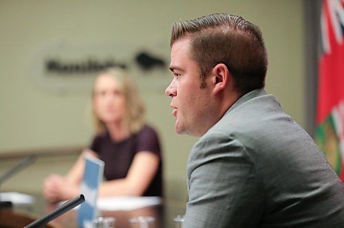 RUTH BONNEVILLE / WINNIPEG FREE PRESS

OCAL - vax update

Dr. Joss Reimer, medical officer of health, Shared Health, and medical lead, Vaccine Implementation Task Force
Johanu Botha, co-lead, Manitobas Vaccine Implementation, hold press conference at the Legislative Building on Wednesday. 


May 12, 2021

