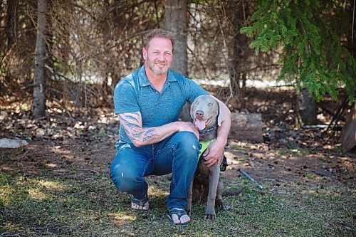 MIKE DEAL / WINNIPEG FREE PRESS
Yury Harczan a professional dog trainer who trained Anita Hart's service dog. Yury lives on six acres and has his own pack of dogs, including Grizz.
See Sabrina Carnevale story
210513 - Thursday, May 13, 2021.