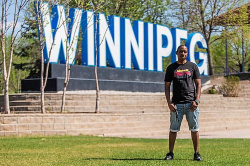 MIKAELA MACKENZIE / WINNIPEG FREE PRESS

Chris Sharpe, one of the local organizers of the first-ever International Indigenous Hip Hop Awards Show, poses for a portrait at The Forks in Winnipeg on Tuesday, May 18, 2021. For Ben Waldman story.
Winnipeg Free Press 2020.