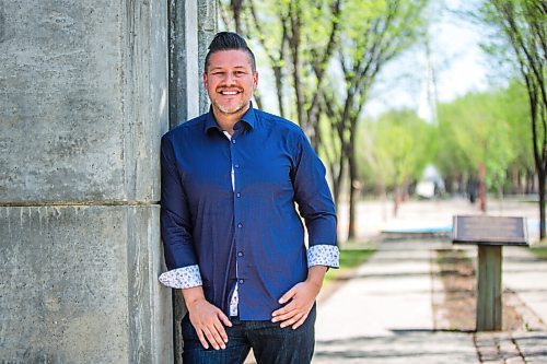 MIKAELA MACKENZIE / WINNIPEG FREE PRESS

Sky Bridges, new CEO of the Winnipeg Foundation, poses for a portrait at the Alloway Arch at The Forks in Winnipeg on Tuesday, May 18, 2021. For Doug story.
Winnipeg Free Press 2020.