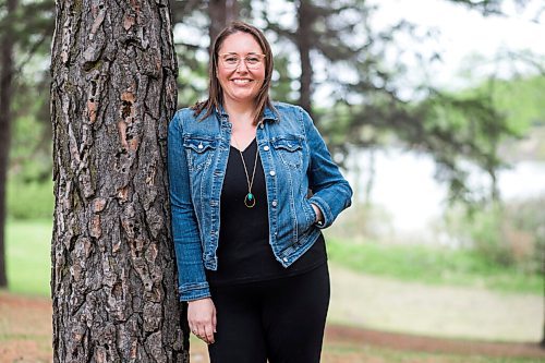 MIKAELA MACKENZIE / WINNIPEG FREE PRESS

Cordella Friesen, Associate Deputy Minister in the department of Conservation and Climate and member of the vaccine task force, poses for a portrait in St. Vital Park in Winnipeg on Thursday, May 20, 2021. Friesen will be reaching out to the faith community in southern Manitobaespecially among Mennonitesabout vaccinations. For John Longhurst story.
Winnipeg Free Press 2020.