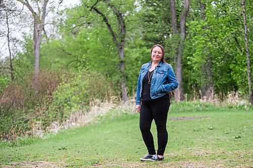 MIKAELA MACKENZIE / WINNIPEG FREE PRESS

Cordella Friesen, Associate Deputy Minister in the department of Conservation and Climate and member of the vaccine task force, poses for a portrait in St. Vital Park in Winnipeg on Thursday, May 20, 2021. Friesen will be reaching out to the faith community in southern Manitobaespecially among Mennonitesabout vaccinations. For John Longhurst story.
Winnipeg Free Press 2020.