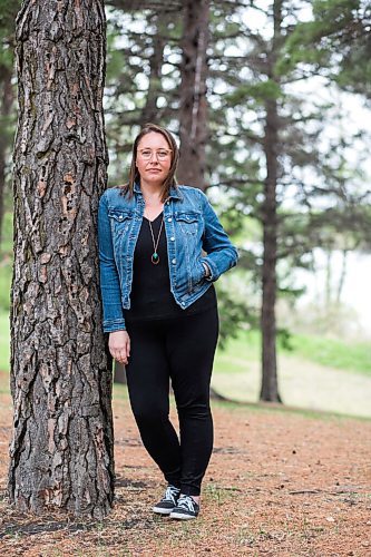 MIKAELA MACKENZIE / WINNIPEG FREE PRESS

Cordella Friesen, Associate Deputy Minister in the department of Conservation and Climate and member of the vaccine task force, poses for a portrait in St. Vital Park in Winnipeg on Thursday, May 20, 2021. Friesen will be reaching out to the faith community in southern Manitobaespecially among Mennonitesabout vaccinations. For John Longhurst story.
Winnipeg Free Press 2020.