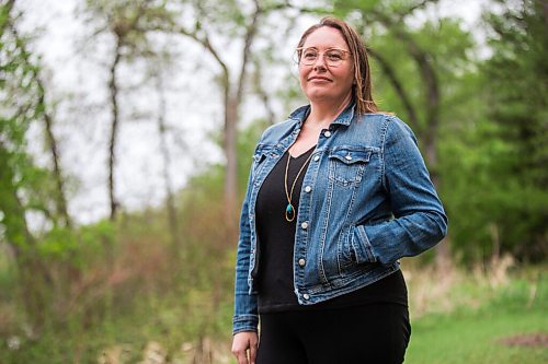 MIKAELA MACKENZIE / WINNIPEG FREE PRESS

Cordella Friesen, Associate Deputy Minister in the department of Conservation and Climate and member of the vaccine task force, poses for a portrait in St. Vital Park in Winnipeg on Thursday, May 20, 2021. Friesen will be reaching out to the faith community in southern Manitobaespecially among Mennonitesabout vaccinations. For John Longhurst story.
Winnipeg Free Press 2020.