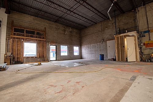 MIKE SUDOMA / WINNIPEG FREE PRESS  
Construction is about to take a place at the new site for Low Life Barrel House, a brewery by Tyler Birch of Barn Hammer and Adam Carson.
May 21, 2021