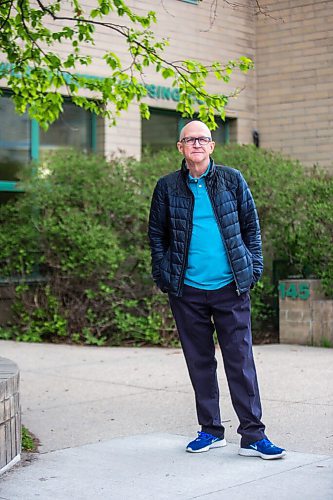 MIKAELA MACKENZIE / WINNIPEG FREE PRESS

Richard Freeman, member of Westminster Housing Co-operative, poses for a portrait in front of the building in Winnipeg on Friday, May 21, 2021. He has seen up-close how affordable housing has changed people's lives, giving the stability to overcome challenges and thrive. For Dylan story.
Winnipeg Free Press 2020.