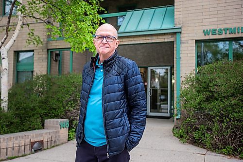 MIKAELA MACKENZIE / WINNIPEG FREE PRESS

Richard Freeman, member of Westminster Housing Co-operative, poses for a portrait in front of the building in Winnipeg on Friday, May 21, 2021. He has seen up-close how affordable housing has changed people's lives, giving the stability to overcome challenges and thrive. For Dylan story.
Winnipeg Free Press 2020.