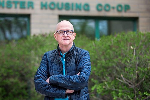 MIKAELA MACKENZIE / WINNIPEG FREE PRESS

Richard Freeman, member of Westminster Housing Co-operative, poses for a portrait in front of the building in Winnipeg on Friday, May 21, 2021. He has seen up-close how affordable housing has changed people's lives, giving the stability to overcome challenges and thrive. For Dylan story.
Winnipeg Free Press 2020.