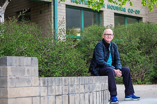 MIKAELA MACKENZIE / WINNIPEG FREE PRESS

Richard Freeman, member of Westminster Housing Co-operative, poses for a portrait in front of the building in Winnipeg on Friday, May 21, 2021. He has seen up-close how affordable housing has changed people's lives, giving the stability to overcome challenges and thrive. For Dylan story.
Winnipeg Free Press 2020.