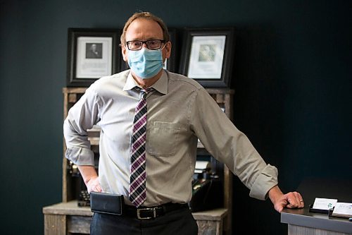 MIKAELA MACKENZIE / WINNIPEG FREE PRESS

Jim Smith, a Winkler CPA, poses for a portrait at his firm on Monday, May 31, 2021. Smith has proposed a raffle as a vaccination reward and a way to increase positivity around vaccination locally. For Malak Abas story.
Winnipeg Free Press 2020.