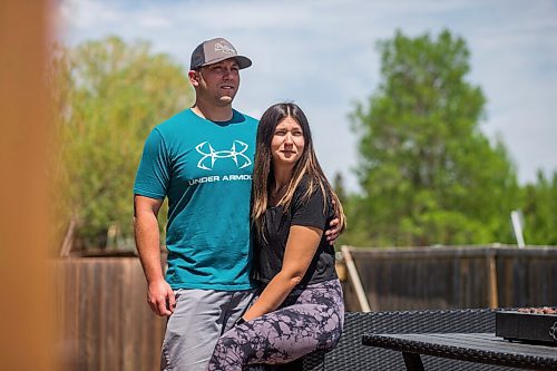 MIKAELA MACKENZIE / WINNIPEG FREE PRESS

Jason and Cynthia Cherewayko, who helped rescue two children at Grand Beach this weekend, pose for a portrait at their home in Winnipeg on Tuesday, June 1, 2021. For Shelley Cook story.
Winnipeg Free Press 2020.