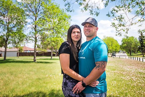 MIKAELA MACKENZIE / WINNIPEG FREE PRESS

Jason and Cynthia Cherewayko, who helped rescue two children at Grand Beach this weekend, pose for a portrait in Winnipeg on Tuesday, June 1, 2021. For Shelley Cook story.
Winnipeg Free Press 2020.