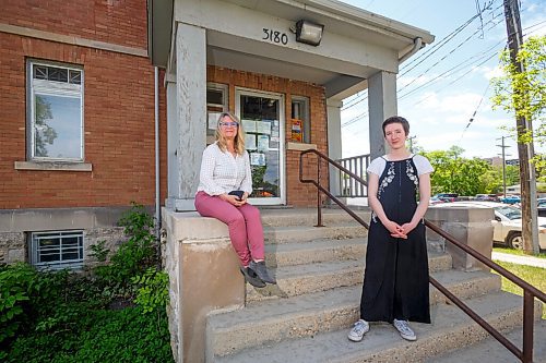 MIKE DEAL / WINNIPEG FREE PRESS
A behind the scenes look at the St. James Historical Museum (3180 Portage Ave) conducted by executive director and managing curator, Bonita Hunter-Eastwood (left) and Anna Lysack, program coordinator (right).
210601 - Tuesday, June 01, 2021.