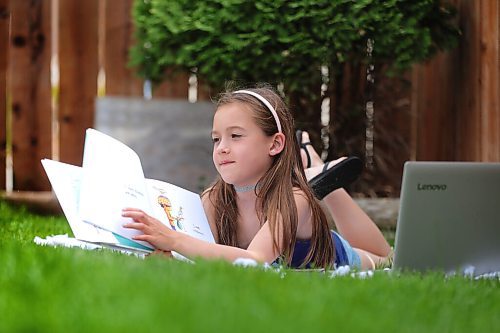 RUTH BONNEVILLE / WINNIPEG FREE PRESS

ENT - Abby's Chapters for Change

Photo of  Abby Poggemiller (7yrs), as she reads books in her backyard for her Abby's Chapters project.  See info.  

Column  about a 7-yo girl named Abby; she started an initiative called Abby's Chapters for Change and using her love of books to help raise money for Main Street Project. She's inviting people to make a donation and, in return, she'll read them a story (virtually.) 

Sabrina's story.

June 02, 2021
