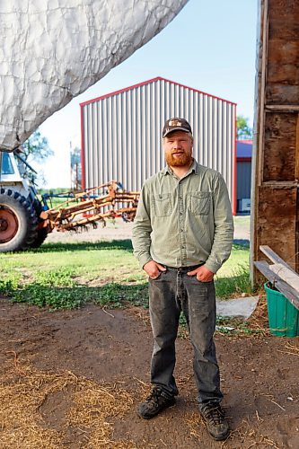 MIKE DEAL / WINNIPEG FREE PRESS
Benjamin Unrau, an organic farmer near McGregor who grows Red Fife wheat - the variety that was first used on the Prairies when settlers began farming in Manitoba in the late 1800s.
See Alan Small Farm-to-table feature
210604 - Friday, June 04, 2021.