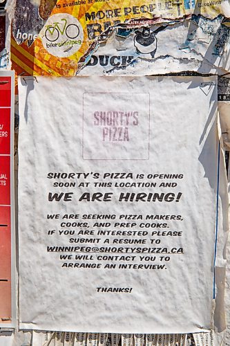 MIKE DEAL / WINNIPEG FREE PRESS
PIZZA PLACE LIVES ON: Another pizza place, Shorty's Pizza from Hamilton, Ont., is moving into the former Bellavista at 53 Maryland Street at the intersection with Wolseley Avenue.
See Malak Abas story
210607 - Monday, June 07, 2021.