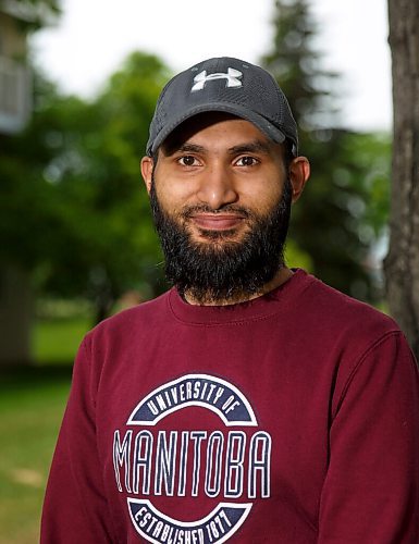 MIKE DEAL / WINNIPEG FREE PRESS
Abdul Ahad, president of the University of Manitoba Muslim students association.
Muslims in Winnipeg say more needs to be done to combat home-grown Islamophobia after the tragedy in London yesterday.
See Malak Abas story
210608 - Tuesday, June 08, 2021.