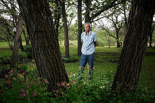 JOHN WOODS / WINNIPEG FREE PRESS
Bob McDaniels, a former porter with Via Rail, is photographed on his property south of Lundar Manitoba Wednesday, June 9, 2021. Traditionally many black porters worked the passenger cars.

Reporter: Rutgers