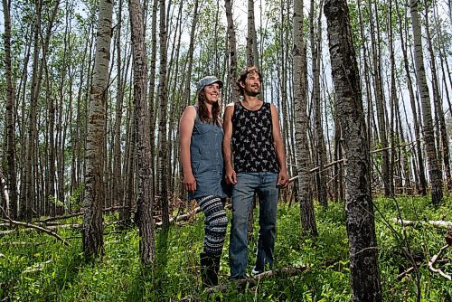 ALEX LUPUL / WINNIPEG FREE PRESS  

Caitlin and David Beer, owners of the western Manitoba based company Wildland Foods, pose for a portrait at one of their secret wild mushroom locations on Saturday, June 5, 2021. The couple started out supplying restaurants and wholesalers before expanding to public sales in 2020.

Reporter: Ben Waldman