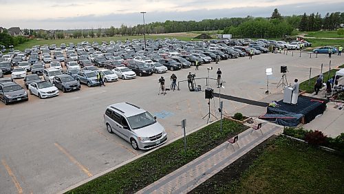 JOHN WOODS / WINNIPEG FREE PRESS
People attend a vigil at the Grand Mosque for the Muslim family killed in London, Ontario Thursday, June 10, 2021. 

Reporter: stand-up