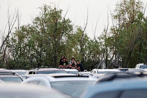 JOHN WOODS / WINNIPEG FREE PRESS
People attend a vigil at the Grand Mosque for the Muslim family killed in London, Ontario Thursday, June 10, 2021. 

Reporter: stand-up