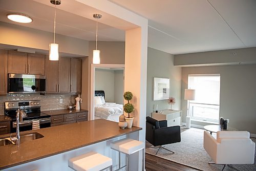 ALEX LUPUL / WINNIPEG FREE PRESS  

A two-bedroom unit in the new lifestyle apartment complex, The Ascot, is photographed in Winnipeg on Friday, June 11, 2021.

Reporter: Todd Lewys