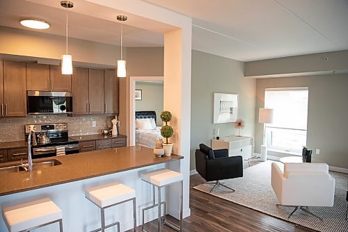 ALEX LUPUL / WINNIPEG FREE PRESS  

A two-bedroom unit in the new lifestyle apartment complex, The Ascot, is photographed in Winnipeg on Friday, June 11, 2021.

Reporter: Todd Lewys