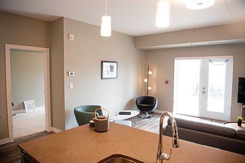 ALEX LUPUL / WINNIPEG FREE PRESS  

A one-bedroom unit in the new lifestyle apartment complex, The Ascot, is photographed in Winnipeg on Friday, June 11, 2021.

Reporter: Todd Lewys