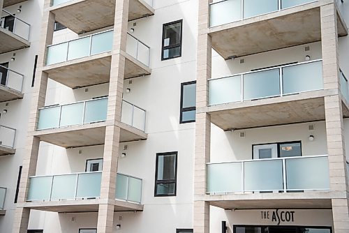 ALEX LUPUL / WINNIPEG FREE PRESS  

New lifestyle apartment complex, The Ascot, is photographed in Winnipeg on Friday, June 11, 2021.

Reporter: Todd Lewys