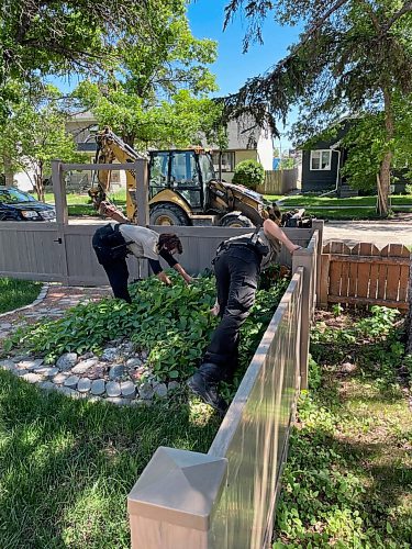 Breno Martins Photo

Animals Services search for a large snake, approximately 8 feet long, on Ebby Avenue in Winnipeg on Saturday, June 12, 2021.

Reporter: Kevin Rollason