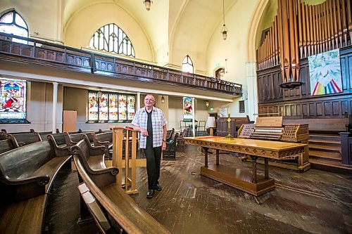 MIKAELA MACKENZIE / WINNIPEG FREE PRESS

Jeff Carter, chair of the Augustine Centre board of directors, poses for a portrait in the sanctuary in Winnipeg on Tuesday, June 15, 2021. For Melissa Martin story.
Winnipeg Free Press 2021.